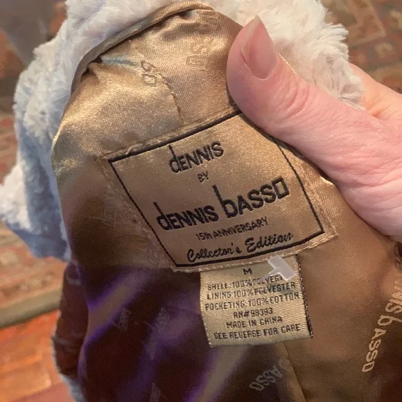 Glamorous Dennis Basso faux Persian lamb coat - Picture 15 of 15